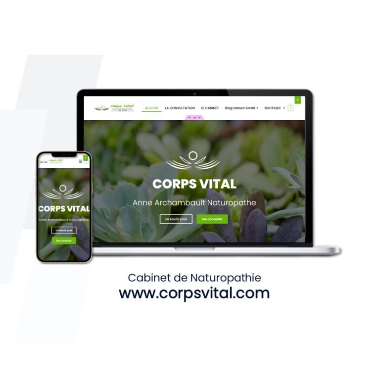 Lire la suite à propos de l’article Corps Vital : un site santé et bien-être performant signé CESAM
